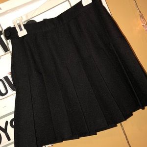 Black American Apparel Tennis Skirt